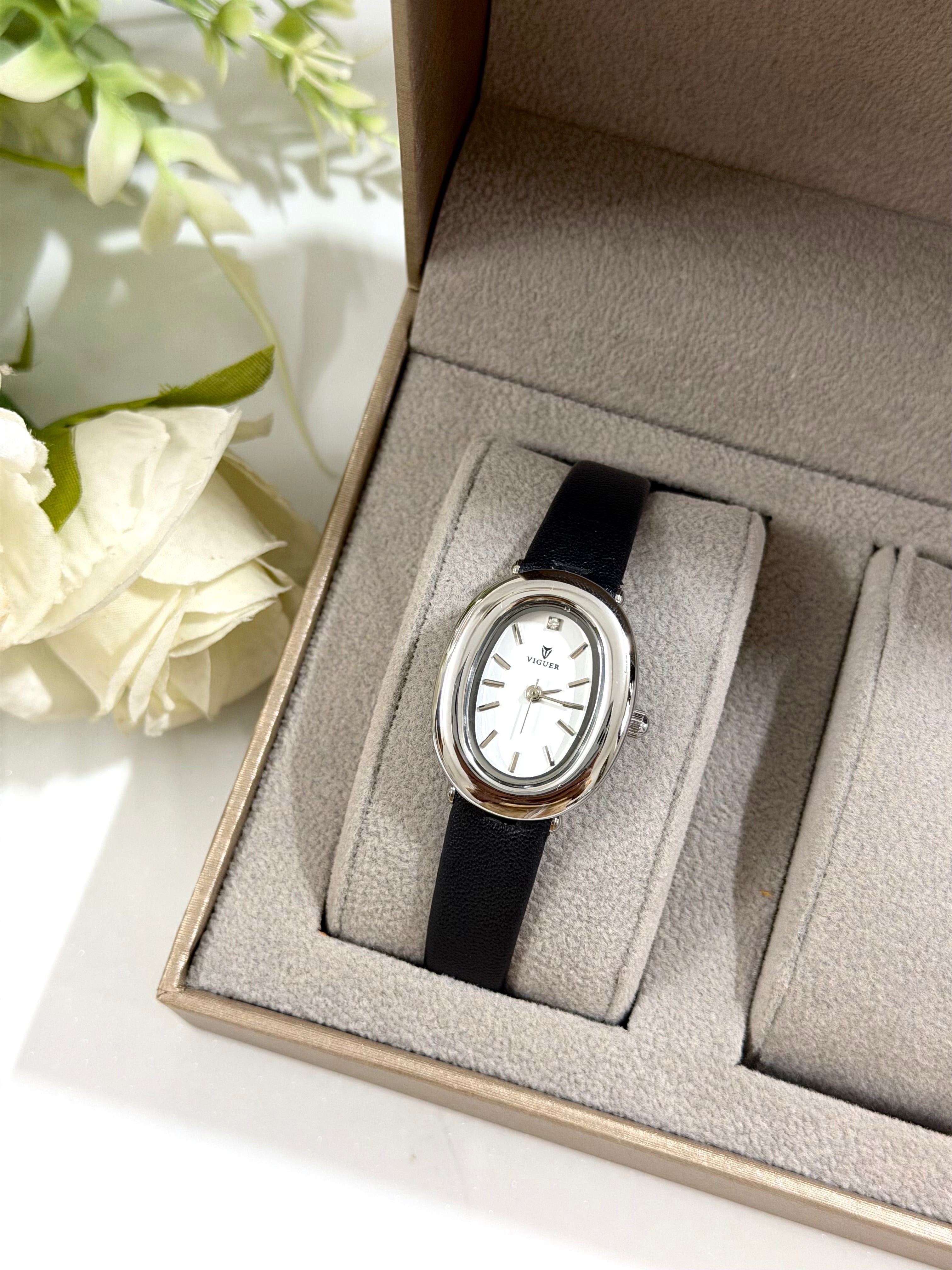 Vintage white watches
