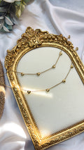 Anti-Tarnish Heart Gold Anklet