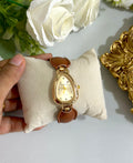 Leather vintage watch